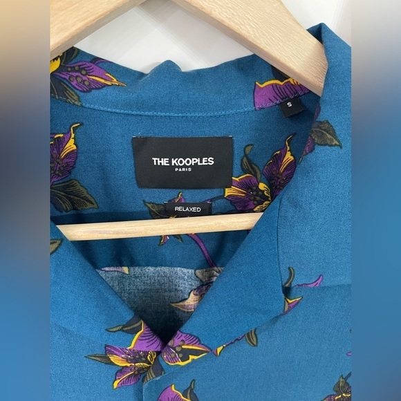 The Kooples Hawaiian Floral Print Shirt - Picture 3 of 8